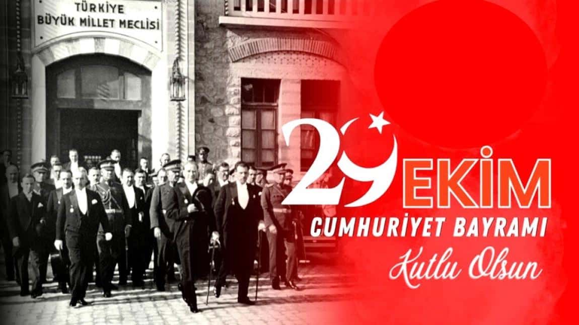 29 Ekim Cumhuriyet Bayramımız Kutlu Olsun.